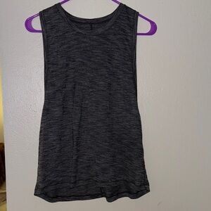 Lululemon sz 10 Sleeveless Charcoal Gray tank